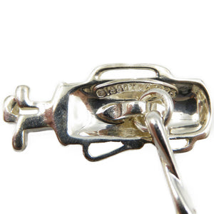 美品 ティファニー ゴルフバッグ シルバー925 カフス メンズ 0076【中古】TIFFANY&Co.