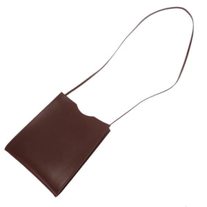 美品 エルメス オニメトゥ ボックスカーフ ブラウン ショルダーバッグ バッグ 茶 0085 【中古】 HERMES