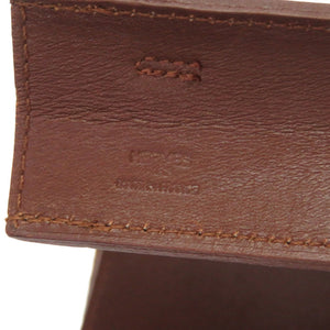 美品 エルメス オニメトゥ ボックスカーフ ブラウン ショルダーバッグ バッグ 茶 0085 【中古】 HERMES