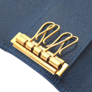 美品 ルイ ヴィトン エピ ミュルティクレ4 ブルー M63825 4連 キーケース LV 0086 【中古】 LOUIS VUITTON