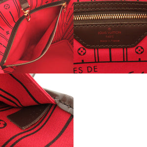 新品同様 ルイ ヴィトン ダミエ ネヴァーフルGM エベヌ N51106 トートバッグ バッグ LV 0121 【中古】 LOUIS VUITTON