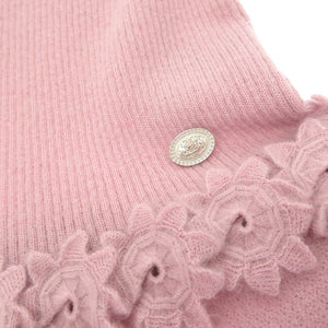 美品 シャネル ウール ワンピース サイズ34 ピンク 0128【中古】CHANEL レディース