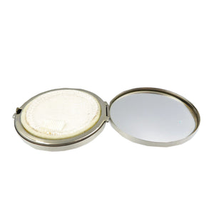 ティファニー シルバー925 化粧ミラー 鏡 コンパクトミラー シルバー 0130【中古】TIFFANY&Co.