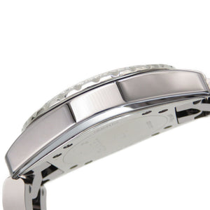 美品 シャネル J12 クロマティック H2563 ダイヤべゼル クオーツ 腕時計 チタンセラミック ピンク 0005【中古】CHANEL レディース