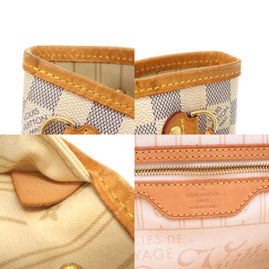 ルイ ヴィトン ダミエ アズール ネヴァーフルPM N51110 トートバッグ バッグ LV 0016 【中古】 LOUIS VUITTON