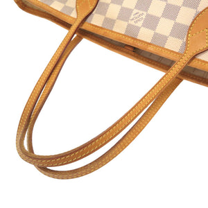 ルイ ヴィトン ダミエ アズール ネヴァーフルPM N51110 トートバッグ バッグ LV 0016 【中古】 LOUIS VUITTON