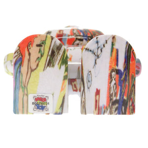 未使用 メディコムトイ ベアブリック アンディーウォーホール ジャンミシェルバスキア マルチカラー クマ 熊 0031 【中古】 MEDICOM TOY BE@RBRICK 22ss Andy Warhol JEAN-MICHEL BASQUIAT #4 400%