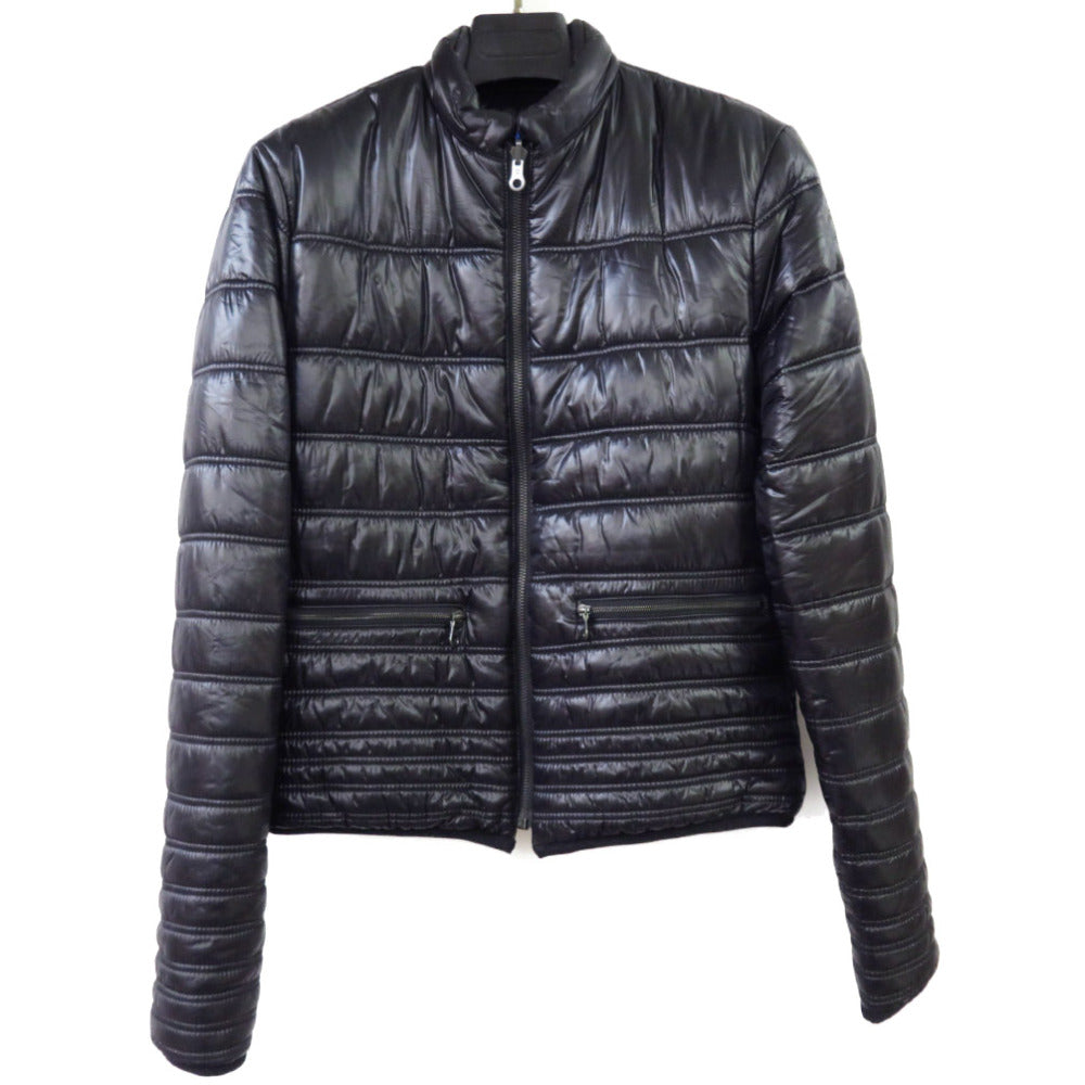 美品 シャネル リバーシブル ナイロン ジャケット P42146V28349 ナイロン サイズ36 ブラック 黒 0032【中古】CHANEL レディース