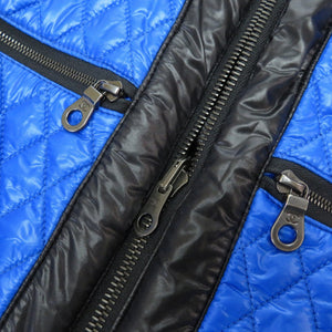 美品 シャネル リバーシブル ナイロン ジャケット P42146V28349 ナイロン サイズ36 ブラック 黒 0032【中古】CHANEL レディース