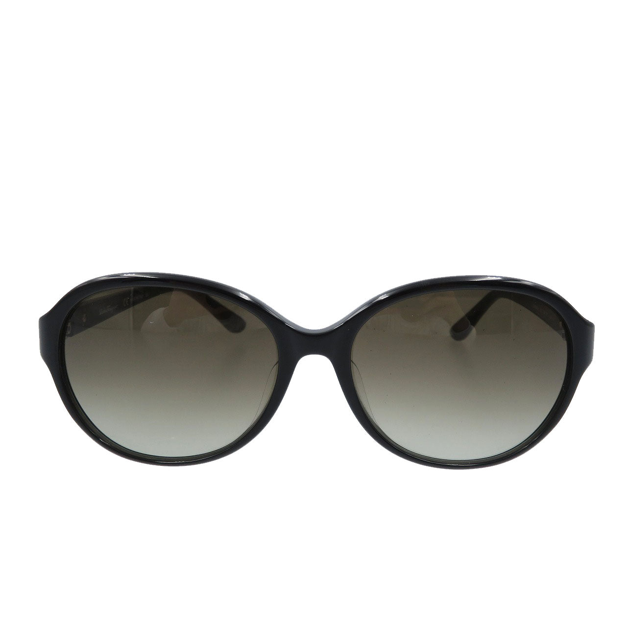 未使用 サルヴァトーレ フェラガモ SF804SA ガンチーニ プラスチック ゴールド金具 ブラック 黒 サングラス  0038【中古】Salvatore Ferragamo