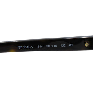 未使用 サルヴァトーレ フェラガモ SF804SA プラスチック ゴールド金具 ブラウン 茶 サングラス レディース 0040【中古】Salvatore Ferragamo