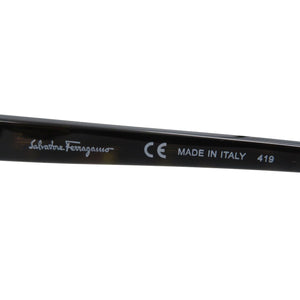 未使用 サルヴァトーレ フェラガモ SF804SA プラスチック ゴールド金具 ブラウン 茶 サングラス レディース 0040【中古】Salvatore Ferragamo