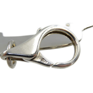 美品 ティファニー ダックスフント チャーム シルバー925 キーホルダー 0051【中古】TIFFANY&Co.