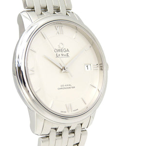新品同様 オメガ デビル プレステージ コーアクシャル クロノメーター 424.10.37.20.02.001 自動巻き 腕時計 シルバー 0006【中古】OMEGA メンズ