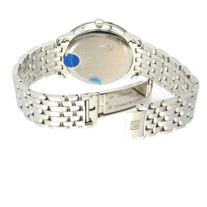 新品同様 オメガ デビル プレステージ コーアクシャル クロノメーター 424.10.37.20.02.001 自動巻き 腕時計 シルバー 0006【中古】OMEGA メンズ