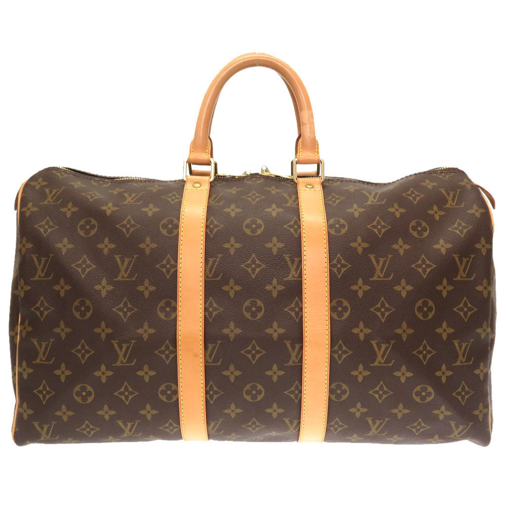 美品 ルイ ヴィトン モノグラム キーポル45 M41428 ボストンバッグ バッグ LV 0014 【中古】 LOUIS VUITTON メンズ