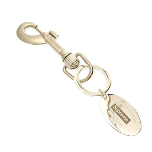 未使用 ティファニー × シュプリーム リターン トゥー ティファニー オーバルタグ キーリング キーホルダー シルバー925 チャーム 0043 【中古】 TIFFANY&Co.