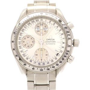 美品 オメガ スピードマスター トリプルカレンダー 3523.30 自動巻き 腕時計 SS シルバー 0112【中古】OMEGA メンズ  トリカレ クロノグラフ デイデイト オートマチック