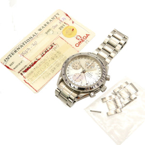 美品 オメガ スピードマスター トリプルカレンダー 3523.30 自動巻き 腕時計 SS シルバー 0112【中古】OMEGA メンズ  トリカレ クロノグラフ デイデイト オートマチック