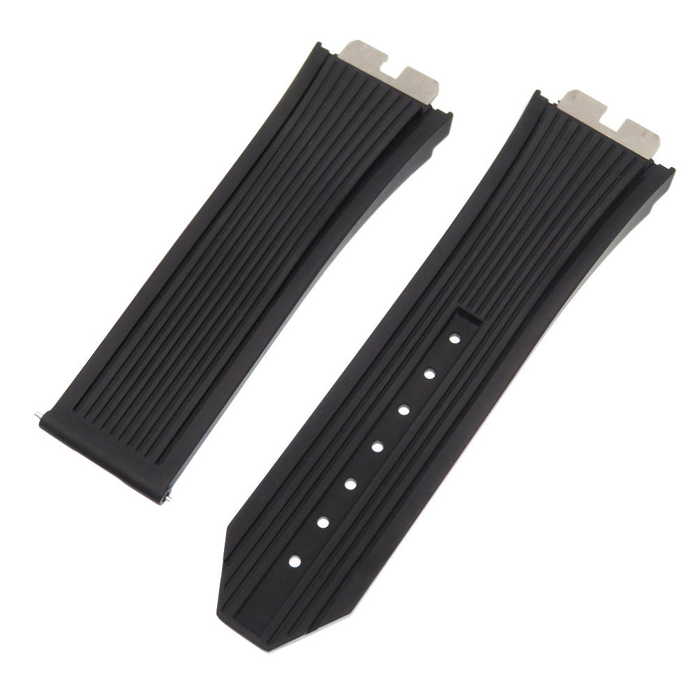 美品 ウブロ ビックバン ウニコ用 ラバーベルト 腕時計用ベルト ブラック 黒 0061【中古】HUBLOT メンズ