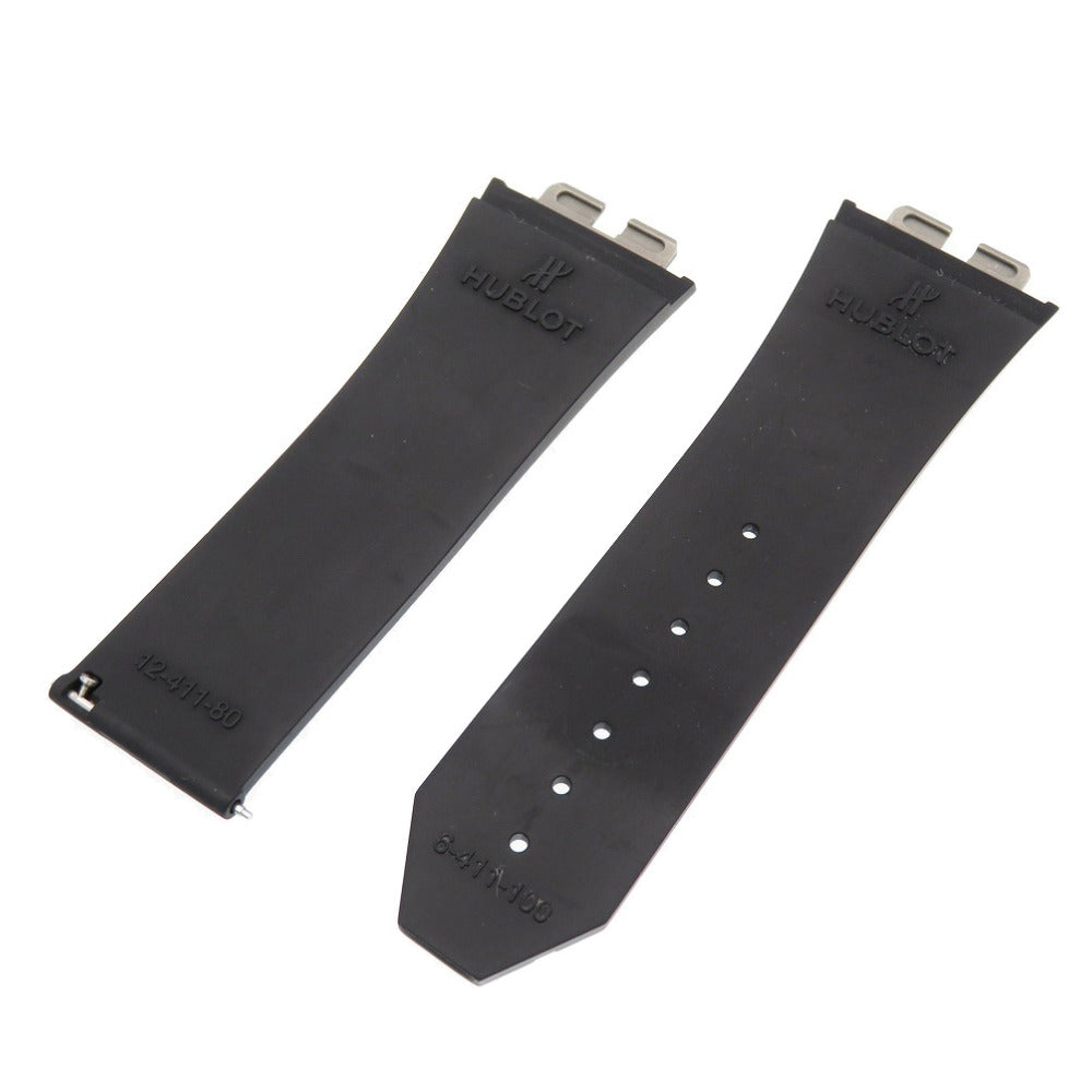 美品 ウブロ ビックバン ウニコ用 ラバーベルト 腕時計用ベルト ブラック 黒 0061【中古】HUBLOT メンズ