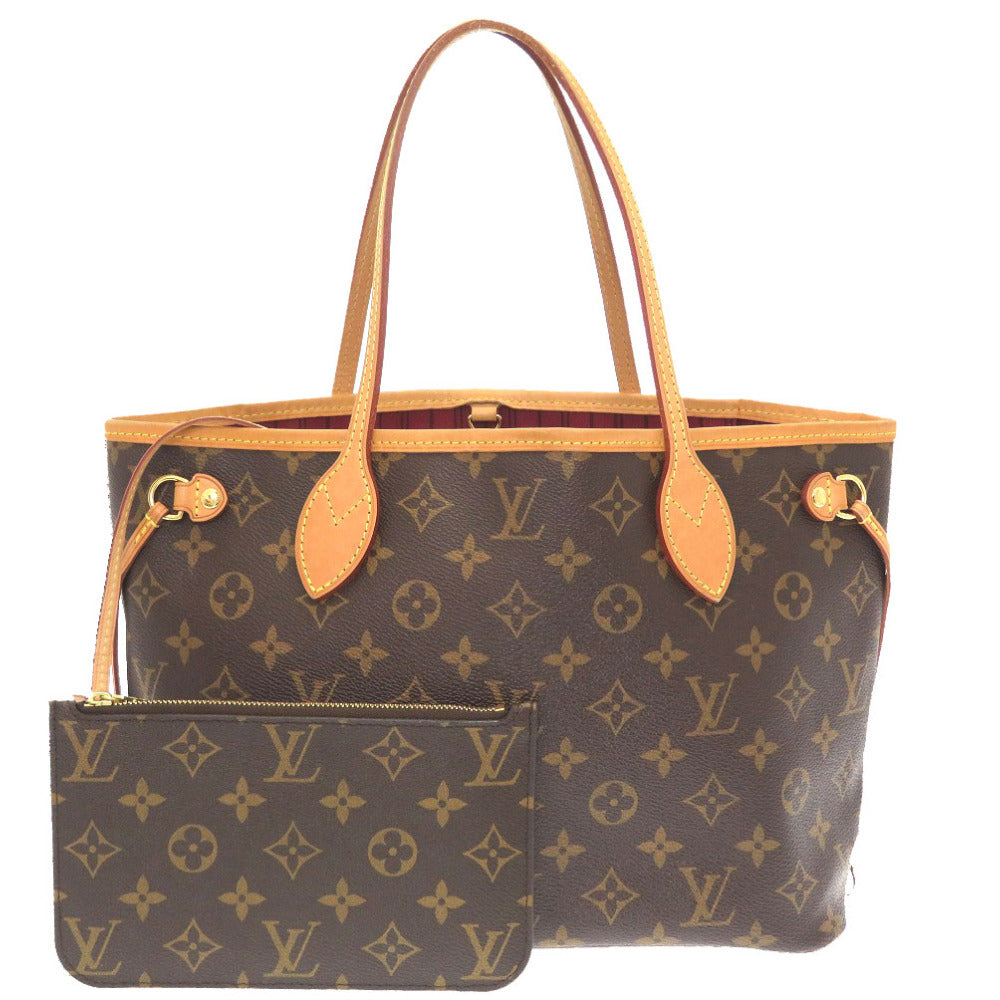 ルイ ヴィトン モノグラム ネヴァーフルPM フューシャ M41001 トートバッグ バッグ LV 0067 【中古】 LOUIS VUITTON