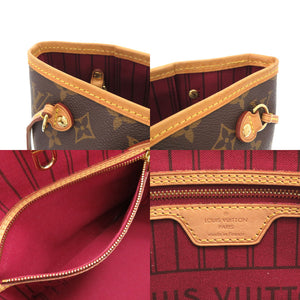 ルイ ヴィトン モノグラム ネヴァーフルPM フューシャ M41001 トートバッグ バッグ LV 0067 【中古】 LOUIS VUITTON