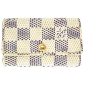 ルイ ヴィトン ダミエ アズール ミュルティクレ6 N61745 6連 キーケース LV 0073 【中古】 LOUIS VUITTON
