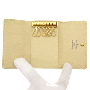 ルイ ヴィトン ダミエ アズール ミュルティクレ6 N61745 6連 キーケース LV 0073 【中古】 LOUIS VUITTON