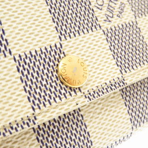 ルイ ヴィトン ダミエ アズール ミュルティクレ6 N61745 6連 キーケース LV 0073 【中古】 LOUIS VUITTON