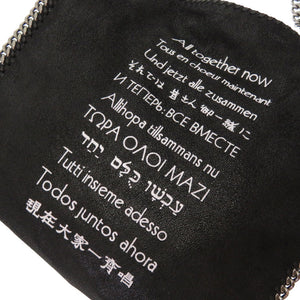 美品 ステラマッカートニー ファラベラ ビートルズ THE BEATLES / ALL TOGETHER NOW ショルダーバッグ ブラック 黒 0084【中古】Stella McCartney