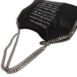 美品 ステラマッカートニー ファラベラ ビートルズ THE BEATLES / ALL TOGETHER NOW ショルダーバッグ ブラック 黒 0084【中古】Stella McCartney