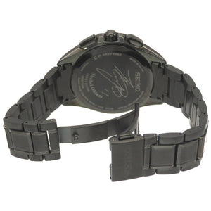 美品 セイコー ブライツ 大谷翔平モデル 限定1100本 SAGA257 / 8B63-0AM0 ソーラー電波 腕時計 チタン ブラック 黒 0119【中古】SEIKO メンズ