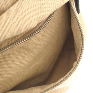 美品 ジル サンダー キャンバス ベージュ ブラック リュックサック バックパック デイパック バッグ 0091 【中古】 JIL SANDER メンズ