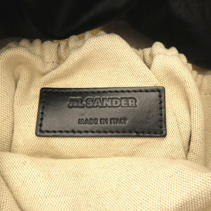 美品 ジル サンダー キャンバス ベージュ ブラック リュックサック バックパック デイパック バッグ 0091 【中古】 JIL SANDER メンズ