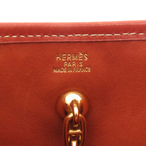 美品 エルメス ヴェスパPM ストロー ベージュ ゴールド金具 ショルダーバッグ バッグ 茶 0128 【中古】 HERMES