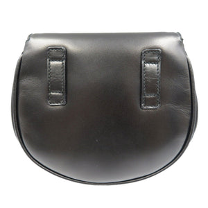 新品同様 サルヴァトーレフェラガモ AQ 215613 ガンチーニ チェーン レザー ゴールド金具 ブラック 黒 0158【中古】Salvatore Ferragamo