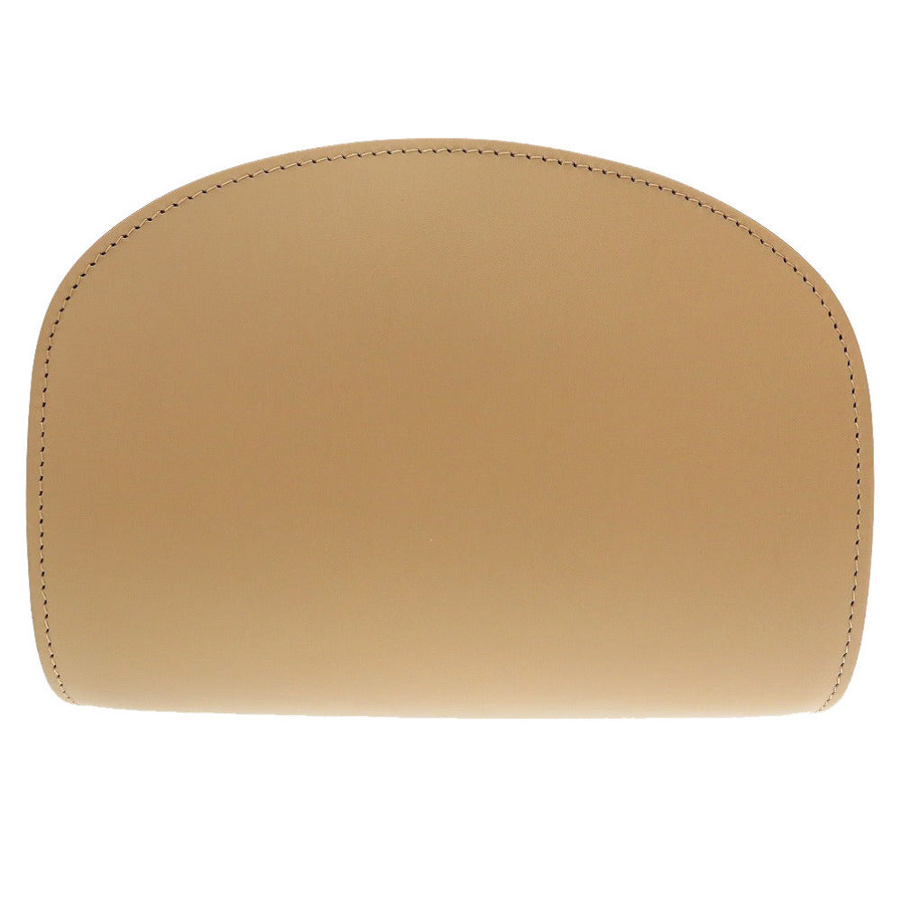 未使用 アーペーセー デミルネ ミニ F61392 レザー ベージュ ショルダーバッグ 0182【中古】A.P.C.