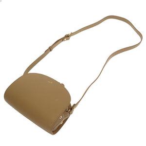 未使用 アーペーセー デミルネ ミニ F61392 レザー ベージュ ショルダーバッグ 0182【中古】A.P.C.