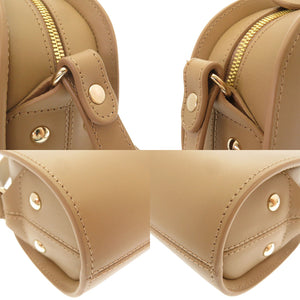 未使用 アーペーセー デミルネ ミニ F61392 レザー ベージュ ショルダーバッグ 0182【中古】A.P.C.