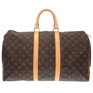 美品 ルイ ヴィトン モノグラム キーポル45 M41428 ボストンバッグ バッグ LV 0002 【中古】 LOUIS VUITTON メンズ