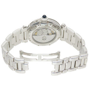 美品 カルティエ パシャ 38mm 750WG 金無垢 W30137M9 裏スケ 自動巻き 腕時計 K18WG ホワイトゴールド 0003【中古】CARTIER メンズ
