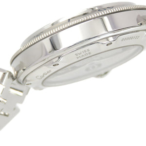 美品 カルティエ パシャ 38mm 750WG 金無垢 W30137M9 裏スケ 自動巻き 腕時計 K18WG ホワイトゴールド 0003【中古】CARTIER メンズ