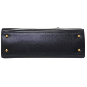 美品 グッチ レディロック レザー ネイビー ゴールド金具 001 46 1504 ショルダーバッグ バッグ 紺 0026 【中古】 GUCCI