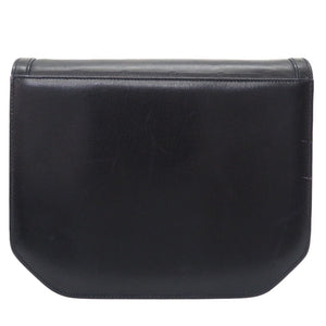 美品 グッチ ヴィンテージ GG柄 レザー ホワイト ネイビー バイカラー 26 001 5692 ショルダーバッグ バッグ 白 紺 0028 【中古】 GUCCI