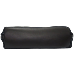 新品同様 ジミーチュウ メッシュ ナイロン レザー ブラック トートバッグ バッグ 黒 0058 【中古】 JIMMY CHOO