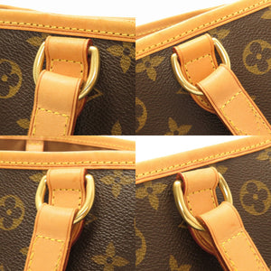美品 ルイ ヴィトン モノグラム バティニョール オリゾンタル M51154 トートバッグ バッグ LV 0075 【中古】 LOUIS VUITTON