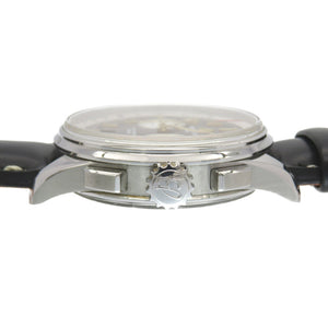 新品同様 ブライトリング プレミエ B01 クロノグラフ ノートン AB0118A21B1X2 自動巻き 腕時計 SS/レザー ブラック 黒文字盤 0085【中古】BREITLING メンズ