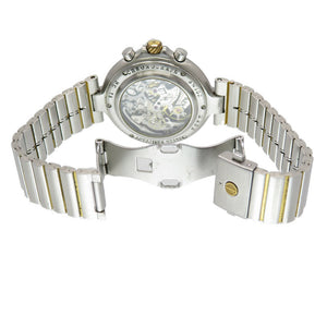 ダンヒル ミレニアム クロノグラフ NC28 手巻き 腕時計 SS ホワイト 白文字盤 0086【中古】Dunhill メンズ