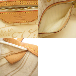 ルイ ヴィトン ダミエ ネヴァーフルPM アズール N51110 トートバッグ バッグ LV 0093 【中古】 LOUIS VUITTON